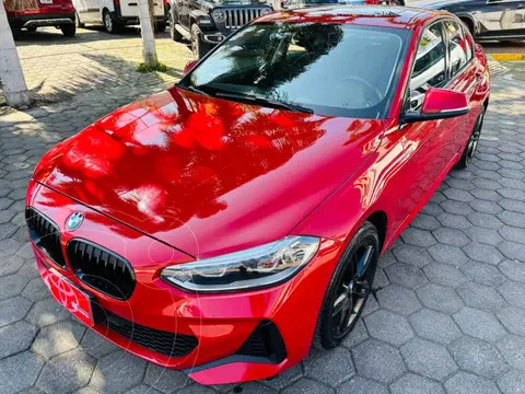 BMW Serie 1 Sedan 120iA M Sport usado (2020) color Rojo financiado en mensualidades(enganche $128,194 mensualidades desde $11,387)