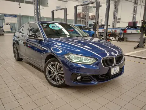 BMW Serie 1 Sedan 120iA Sport Line usado (2019) color Azul precio $485,000