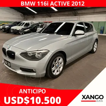 BMW Serie 1 116I ACTIVE 5 P. usado (2012) color Gris precio u$s16.900