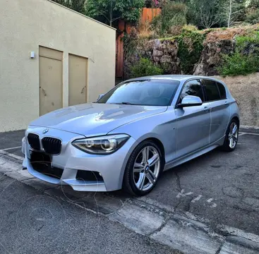BMW Serie 1 116i 5P usado (2015) color Gris precio $11.000.000