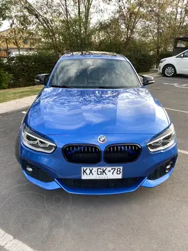 BMW Serie 1 120iA Aut 5P usado (2019) color Azul precio $26.000.000