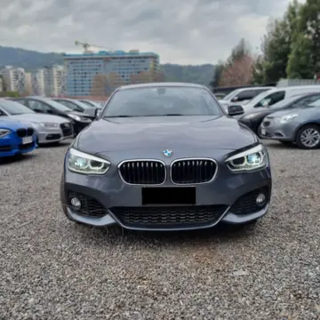 BMW Serie 1 120i Aut 3P M Sport usado (2015) color Gris precio $14.500.000