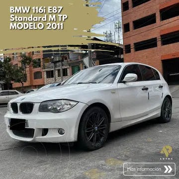 BMW Serie 1 116i 5P usado (2011) color Blanco Alpine precio $39.900.000