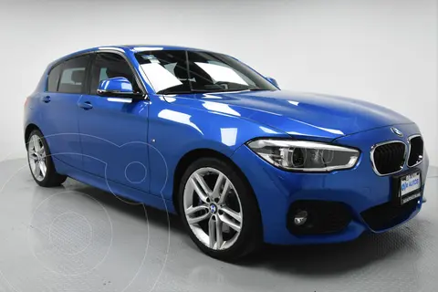 BMW Serie 1 3P 120iA M Sport usado (2017) color Azul precio $434,000