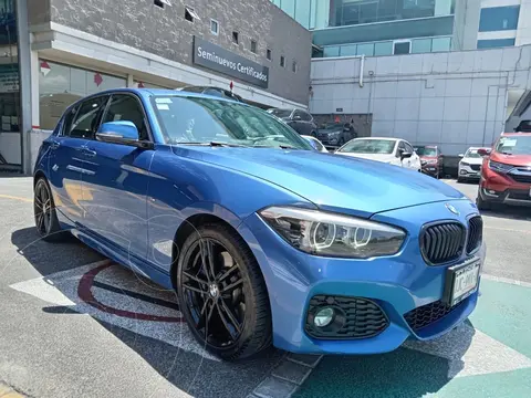 BMW Serie 1 3P 120iA M Sport usado (2019) color Azul Acero precio $422,000