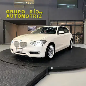 BMW Serie 1 118iA Urban Line usado (2014) color Blanco precio $198,000
