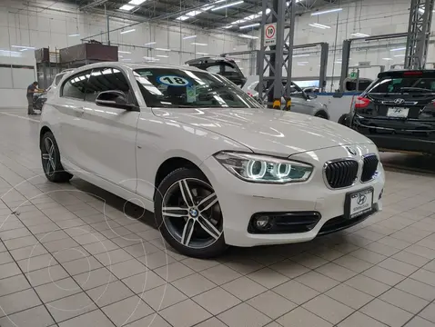 BMW Serie 1 3P 120iA Sport Line usado (2018) color Blanco precio $425,000