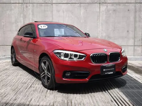 BMW Serie 1 3P 120iA Sport Line usado (2018) color Rojo precio $315,000