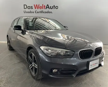 BMW Serie 1 118iA M Sport usado (2019) color Gris financiado en mensualidades(enganche $93,000 mensualidades desde $9,827)