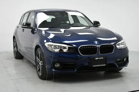 BMW Serie 1 3P 118iA Sport Line usado (2018) color Azul Marino precio $371,000
