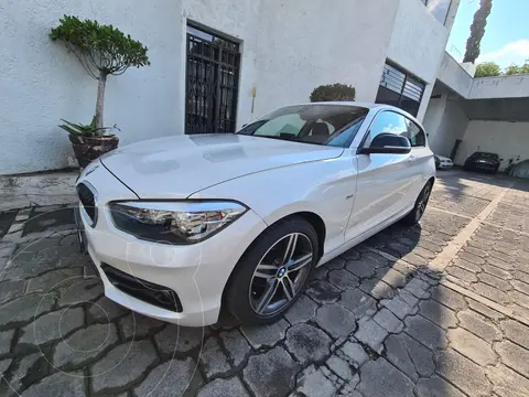 BMW Serie 1 118iA Sport Line usado (2018) color Blanco precio $375,000
