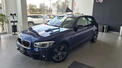 BMW Serie 1 3P 120iA Sport Line usado (2017) color Azul financiado en mensualidades(enganche $66,980 mensualidades desde $6,531)