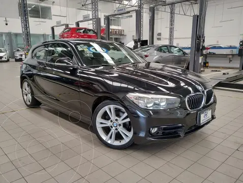 BMW Serie 1 3P 118i Sport Line usado (2018) color Negro precio $380,000