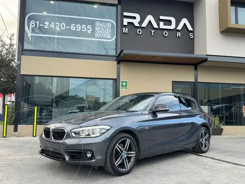 BMW Serie 1 3P 120iA Sport Line usado (2017) color Gris precio $298,000