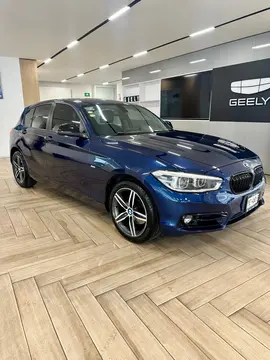 BMW Serie 1 3P 120iA Sport Line usado (2018) color Azul precio $305,000