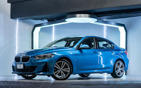 BMW Serie 1 120iA M Sport usado (2020) color Azul financiado en mensualidades(enganche $134,980)