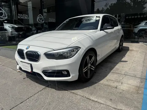 BMW Serie 1 118iA Sport Line usado (2019) color Blanco Mineral precio $317,000