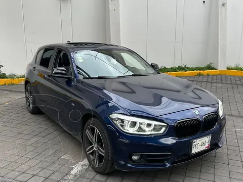 BMW Serie 1 3P 120iA Sport Line usado (2018) color Azul precio $320,000