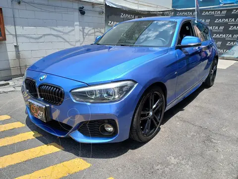 BMW Serie 1 3P 120iA M Sport usado (2019) color Azul financiado en mensualidades(enganche $97,828 mensualidades desde $7,481)