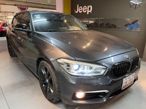 BMW Serie 1 3P 120iA Urban Line usado (2016) color plateado precio $239,000