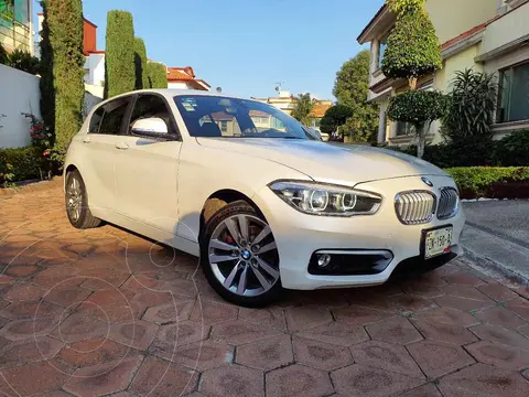 BMW Serie 1 120iA Urban Line usado (2016) color Blanco financiado en mensualidades(enganche $77,250 mensualidades desde $5,552)