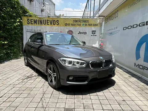 BMW Serie 1 3P 120iA Sport Line usado (2017) color Negro precio $265,000