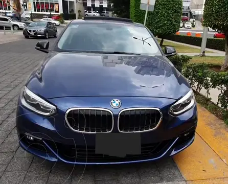 BMW Serie 1 120iA Sport Line usado (2019) color Azul Medianoche precio $500,000