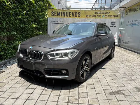 BMW Serie 1 3P 120iA Sport Line usado (2017) color Gris precio $260,000