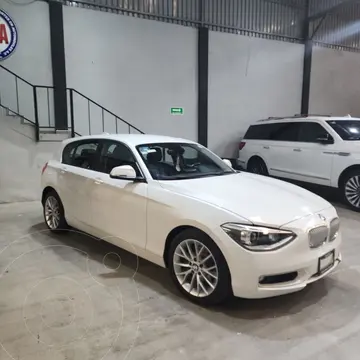 BMW Serie 1 118iA Urban Line usado (2014) color Blanco precio $199,000