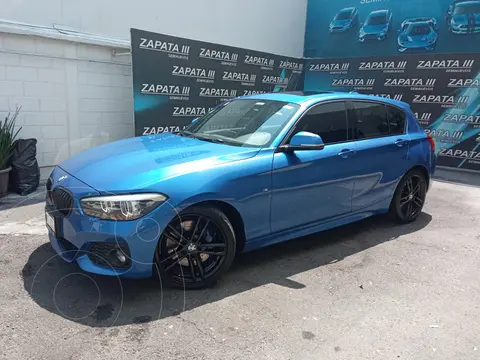 BMW Serie 1 120iA M Sport usado (2019) color Azul Liquido financiado en mensualidades(enganche $129,750 mensualidades desde $12,354)