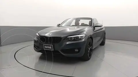 BMW Serie 2 Convertible 220iA Sport Line Aut usado (2018) color Gris precio $580,999