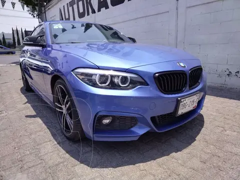 BMW Serie 2 Convertible 220iA Sport Line Aut usado (2020) color Azul precio $659,000