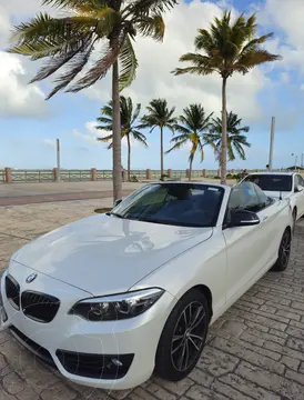 BMW Serie 2 Convertible 220iA Sport Line Aut usado (2020) color Blanco Mineral precio $580,000