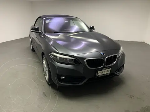  BMW Serie 2 Convertible 220iA Sport Line Aut usado (2018) color Gris precio  $595,000