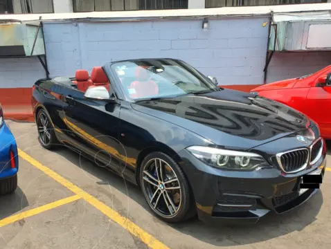 BMW Serie 2 Convertible M240iA Aut usado (2018) color Negro Zafiro precio $710,000