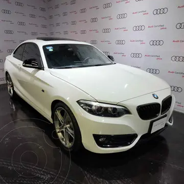 BMW Serie 2 Coupe 220iA Aut usado (2021) color Blanco financiado en mensualidades(enganche $131,250 mensualidades desde $15,014)