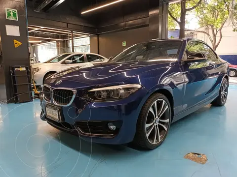 BMW Serie 2 Coupe 220iA Sport Line Aut usado (2019) color Azul precio $525,000