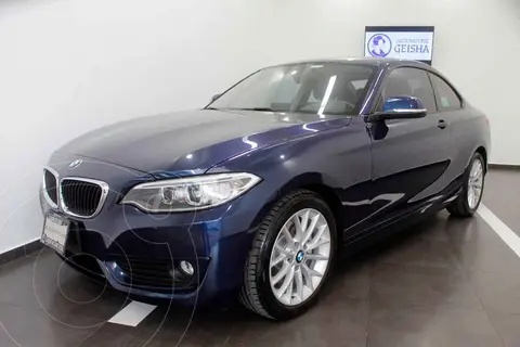 BMW Serie 2 Coupe 220iA Aut usado (2016) color Azul financiado en mensualidades(enganche $75,800 mensualidades desde $8,748)