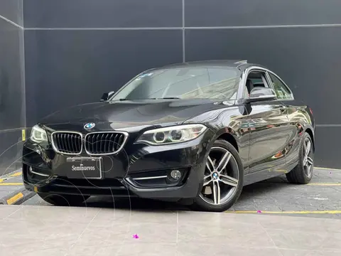 BMW Serie 2 Coupe 220iA Sport Line Aut usado (2016) color Negro precio $425,000