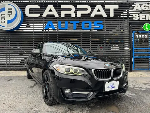 BMW Serie 2 Coupe 220iA Aut usado (2016) color Negro precio $299,000