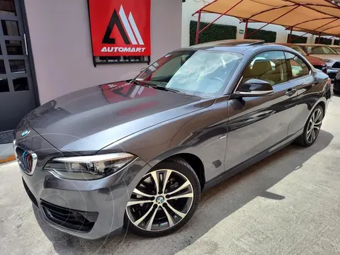 BMW Serie 2 Coupe 220iA Sport Line Aut usado (2018) color Gris Mineral financiado en mensualidades(enganche $73,800 mensualidades desde $9,390)