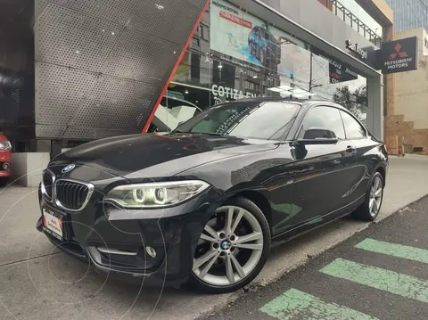 BMW Serie 2 Coupe 220iA Sport Line Aut usado (2017) color Negro Zafiro financiado en mensualidades(enganche $200,000 mensualidades desde $8,600)