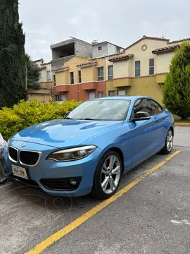 BMW Serie 2 Coupe 220iA Sport Line Aut usado (2018) color Azul precio $345,000