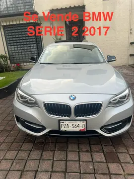 BMW Serie 2 Coupe 220iA Sport Line Aut usado (2017) color Plata Lunar precio $329,000