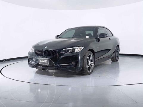 BMW Serie 2 Coupe 220iA Sport Line Aut usado (2017) color Negro precio $410,999
