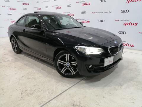 BMW Serie 2 Coupe 220iA Sport Line Aut usado (2017) color Negro precio $450,000