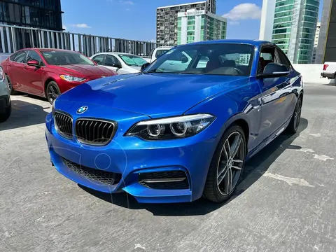 BMW Serie 2 Coupe M240iA Aut usado (2021) color Azul financiado en mensualidades(enganche $174,410 mensualidades desde $15,290)