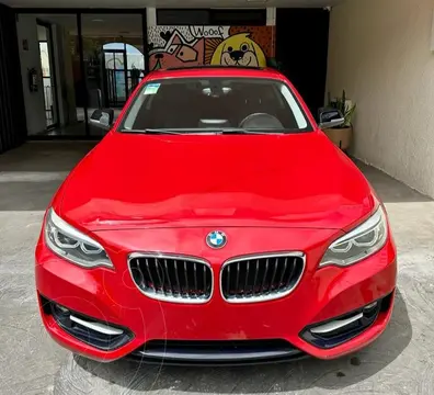BMW Serie 2 Coupe 220iA Sport Line Aut usado (2016) color Rojo precio $360,000