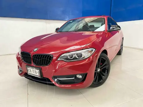 BMW Serie 2 Coupe 220iA Sport Line Aut usado (2017) color Rojo financiado en mensualidades(enganche $100,000 mensualidades desde $7,188)