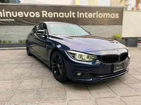 BMW Serie 3 318iA Sport Line usado (2018) color Azul financiado en mensualidades(enganche $107,500 mensualidades desde $7,928)